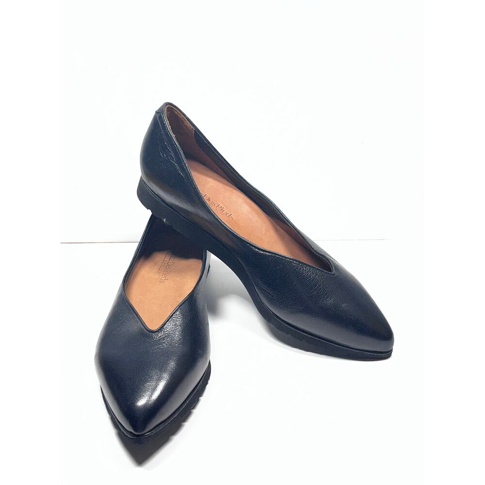 L'Amour Des Pieds Low Platform Leather Flats size 9,5 new